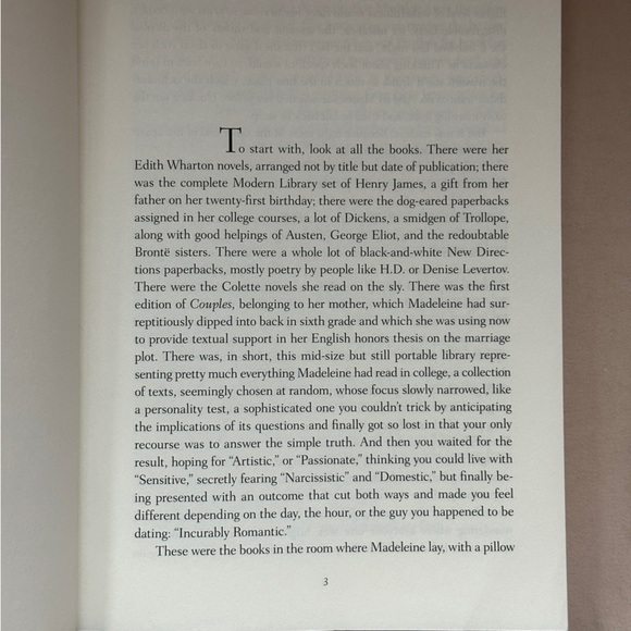 π’ The Marriage Plot by Jeffrey Eugenides | Fiction, Romance | Hardcover Book - Picture 6 of 8